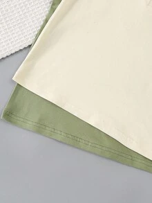 2pcs/Set New 4-7 Years Old Young Boy Summer Polo Shirt Short Sleeve Stylish Children Clothes, 4pcs Outfit Set