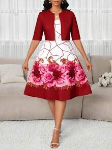 SHEIN Lady Trang phục hai mảnh cho nữ Trang phục công sở thường ngày cho nữ Trang phục công sở cho nữ Trang phục đi chơi cho nữ Trang phục sân bay cho nữ Trang phục du lịch Trang phục sân bay - Nhiều màu - Xem 7