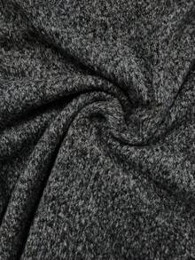 Franclia 女士休闲百搭日常开衫，秋冬 - 灰色 - 查看 5