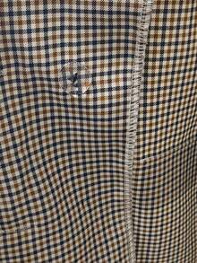 EMERY ROSE 女士时尚休闲格子双排扣西装外套