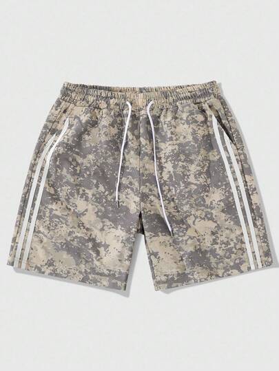 Street Life Men's Camouflage Adventure Travel Vacation Shorts