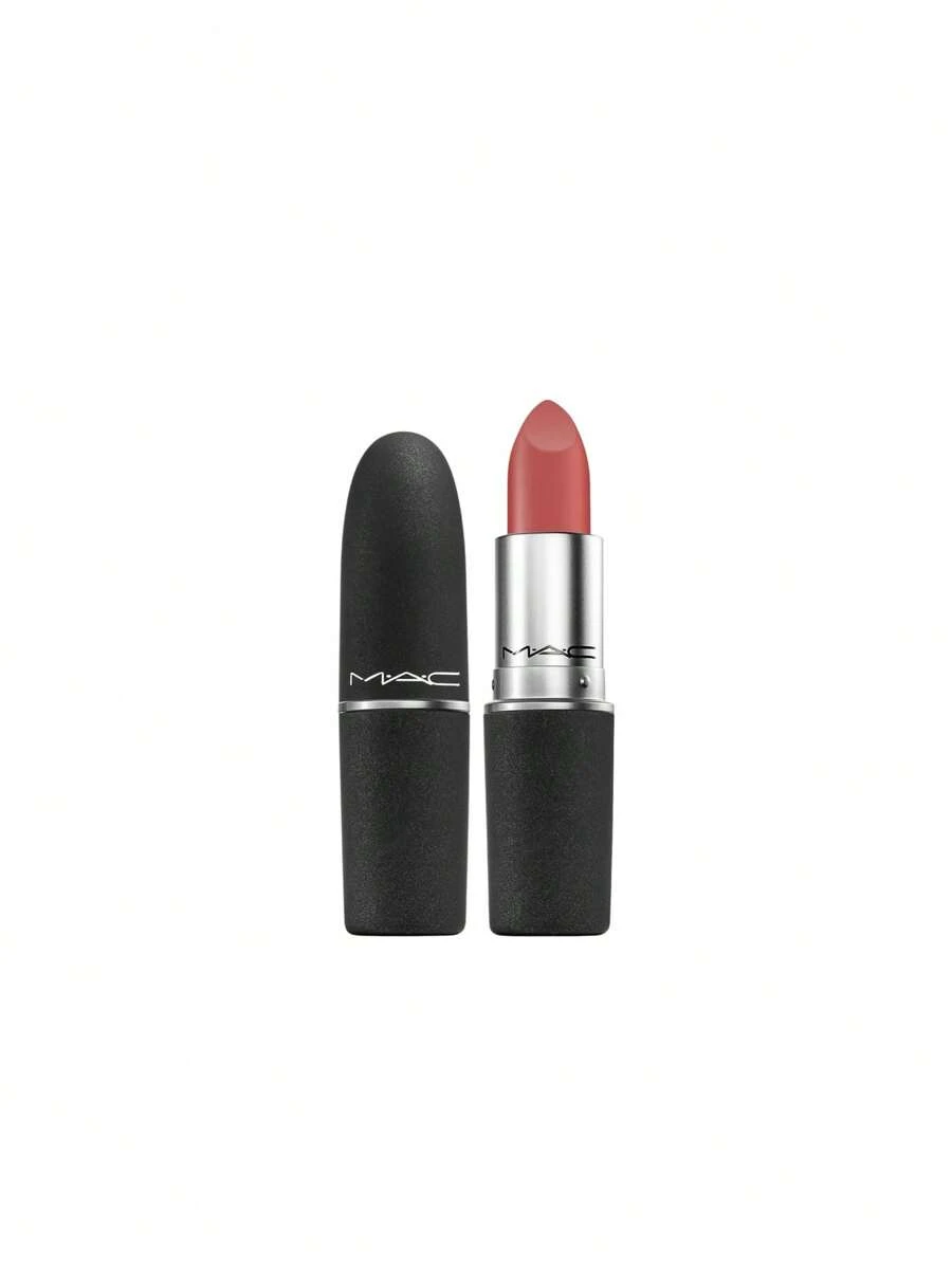 MAC Powder Kiss Lipstick Brickthrough 3 G - Brickthrough - View 1