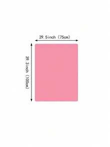 TOM & JERRY X SHEIN Letter & Cartoon Pattern Plush Flannel Fleece Throw Blanket - Ultra-Soft & Anti-Pilling For Couch, Bed, Office, Travel - Easy Care 100% Polyester - Baby Pink - View 10