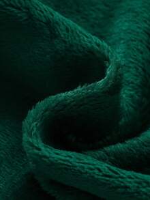 SHEIN 2pcs/Set Baby Boys Cute Bear Print Fleece Crew Neck Sweatshirt And Sweatpants Set, Autumn/Winter Fall - Olive Green - View 6