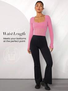 GLOWMODE FeatherFit™ Áo nịt ngực Hiệu ứng Gầy Áo - Hồng - Xem 3