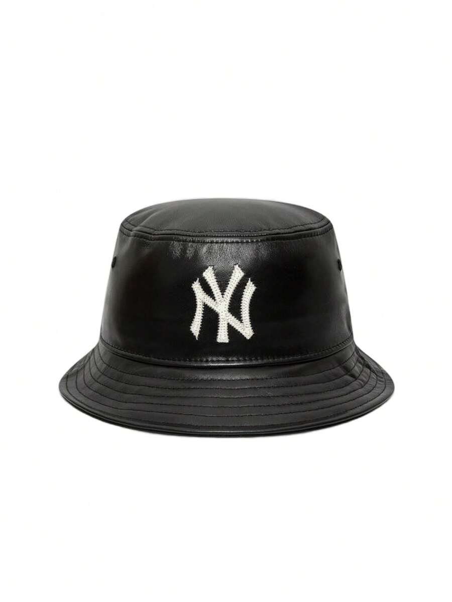 New Era New York Yankees Unisex Bucket Hat Black - Black - View 1