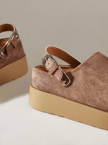 Solecia 女士休闲厚底鞋，秋冬季