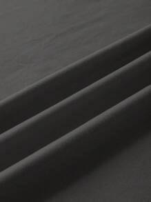 EMERY ROSE 休闲宽松夏季女式短袖 T 恤，图案 T 恤适合日常穿着 - 深灰色 - 查看 3