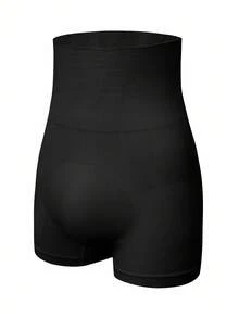 SHEIN 1 件加大码纯色塑身裤