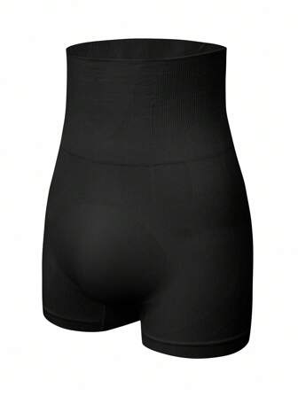 SHEIN 1 件加大码纯色塑身裤