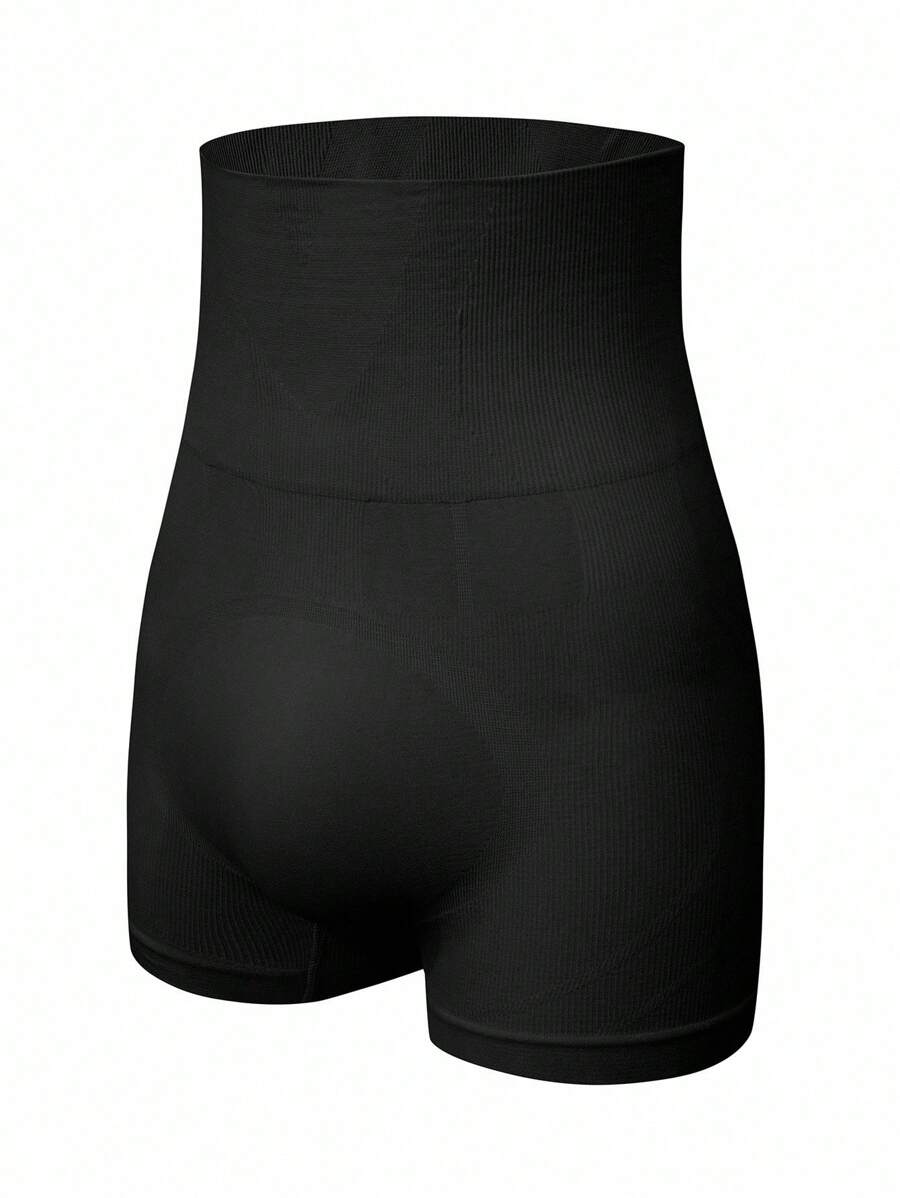 SHEIN 1 件加大码纯色塑身裤