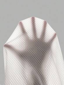 SHEIN Áo thun tay dài họa tiết chữ và số đơn giản, phối lưới cho bé gái tuổi teen, màu sắc đơn giản, đa năng, thích hợp mặc khi đi làm, đi học, mặc thường ngày, du lịch, tiệc ngoài trời, thể thao, thu/đông - trắng - Xem 7