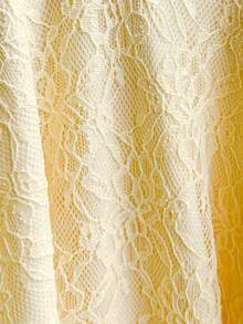 Soleia 女士度假修身连衣裙，3D 花卉装饰，简约抹胸迷你连衣裙，休闲百搭，适合通勤、约会、下午茶、海滩、游轮、公路旅行、音乐节、波西米亚风度假 - 黃色 - 查看 8