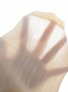 SHEIN Vintaside Kids Baby Girl Knitted Top And Ruffle Strap Set - Camel - View 7