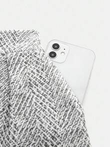 SHEIN Clasi Conjunto de 2 piezas de chaleco + pantalones cortos para otoño/invierno, elegante conjunto de vestidos de mujer, conjunto de dos piezas de traje de mujer para temporada de otoño, ropa de trabajo de invierno para mujer, conjuntos de invierno para mujer, ropa profesional de invierno para mujer