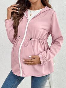 SHEIN جاكيت كاجوال للنساء ، ملابس خارجية للحوامل