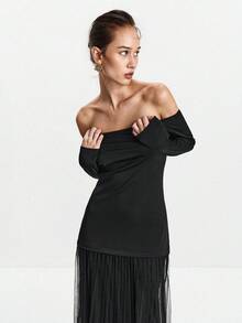 Lumivelle Vestidos largos de mujer para Halloween - Negro - Ver 6