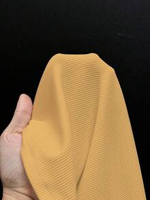 EgrlEra Camiseta de mujer de manga corta con cuello polo de unicolor y sexy - amarillo ganso - Ver 7