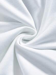 SHEIN Explorewe 2 件/套女童卫衣两件套，91 图案单肩带长袖卫衣搭配星星印花裤，适合日常穿着、同学聚会、户外活动 - 藍色 - 查看 7