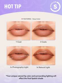 SHEGLAM 星光丝绒唇膏-海滩宝贝