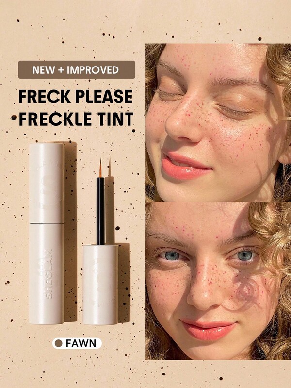 SHEGLAM Freck Please Freckle Tint-Fawn Smudge Tint Wodoodporny, DłUgotrwałY, Naturalny, Wielozadaniowy, PłYnny Kontur Twarzy, GłAdki Makijaż, , śWiąTeczny, Zimowy Kontur I Bronzer UkońCzenie StudióW Urodziny Wakacje Lato Jesień Y2K Elegancki Moda Kobiety Marka Makijaż Kosmetyki Uroda Impreza PlażA Podróż Camping Na śWieżYm Powietrzu SzkołA Kampus Wycieczka Festiwale Dekoracja Prezent Podarunek RóżA Dziewczyna Cosplay Najlepszy Kolor Urok Klimat