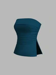 Versatile And Casual Women's Tube Top - Multicolor 21 - View 3