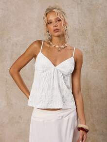 SHEIN Forever 21 Summer Women Prom/Formal/Beach/Vacation/Cute/Western Wear/Business Casual/Elegant/Birthday/Going Out/Club/Office Outfits/Festival/Rave/Work Clothes/Classy/Country Concert/Brunch/Cruise/Old Money/Airport/Modest/Church/Fairycore/Coquette/Tea Party/Y2k/Streetwear/2000s/Disco/Spring Break/Graduation/Wedding Guest/Cocktail/Vintage/Bodycon/Resort/Coachella/Fitted/4th Of July Women/Beach Vacation Outfits/ White Cami Top/ Embroidered White Top/ White Vacation Top/ White Babydoll Top/Embroidered Top