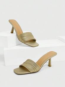 CUCCOO SZL Casual Pointed Toe Women's High Heel Sandals, Suitable For Daily Wear