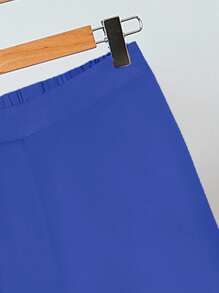 SHEIN Clasi Bộ 2 áo ba lỗ cổ tròn họa tiết chấm bi và quần ống rộng thoải mái cho nữ, phù hợp cho mùa hè - Nhiều màu - Xem 3