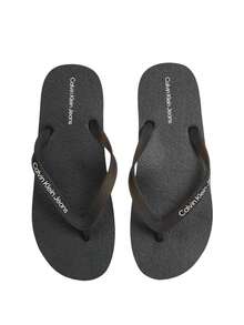 Calvin Klein Men Flip Flops & Slides - Black - View 4