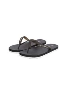 Calvin Klein Men Flip Flops & Slides - Black - View 2