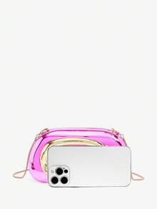 SHEIN BAE 女士时尚百搭派对/休闲晚宴包 - 粉色 - 查看 2