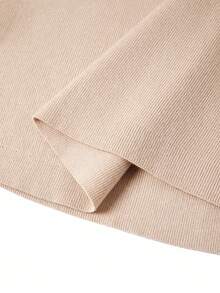 Ellevyn Women's Elegant Commuter Button Decor Short Knit Sweater Dress,Women's Winter Sweater, Winter Clothes