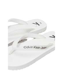 Calvin Klein Women Flip-Flops - White - View 4