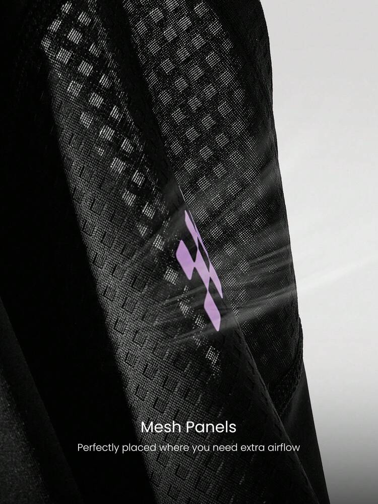 GLOWMODE Easy Rider 速干轻便透气网眼围脖保暖围脖骑行健身训练围脖 - 黑色 - 查看 3