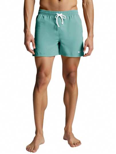 Nike Men Loose Elastic Waist Swim Trunks Shorts For Summer Vacation