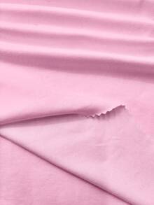 SHEIN EZwear 休闲简约浅粉色吊带背心，适合夏季苗条女性 - 淺粉色 - 查看 3