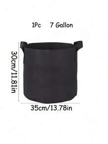 SHEIN 1-5Pcs 1-10Gallons Heavy Duty Thickened Non-Woven Fabric With Handles Multi-Purpose Plant Grow Bags Fabric Pots For Indoor Outdoor Gardening Vegetables Flowers Herbs Bonsai Plants Christmas Holiday Gifts Garden Supplies Planting Containers Grow Bags Gift Ideas Pens,Pen,School Supplies