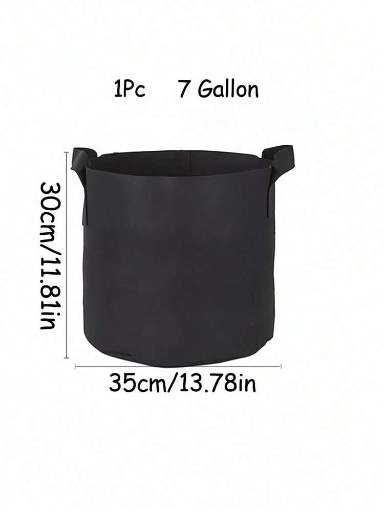 1-5個 1-10ガロン 厚手 不織布 持ち手付き 多目的 プランター バッグ 室内外 園芸 野菜 花 ハーブ 盆栽 クリスマス ホリデーギフト ガーデニング用品 プランター コンテナ グロウバッグ ギフトアイデア ペン、ペン、学用品 - ブラック - 見る 16