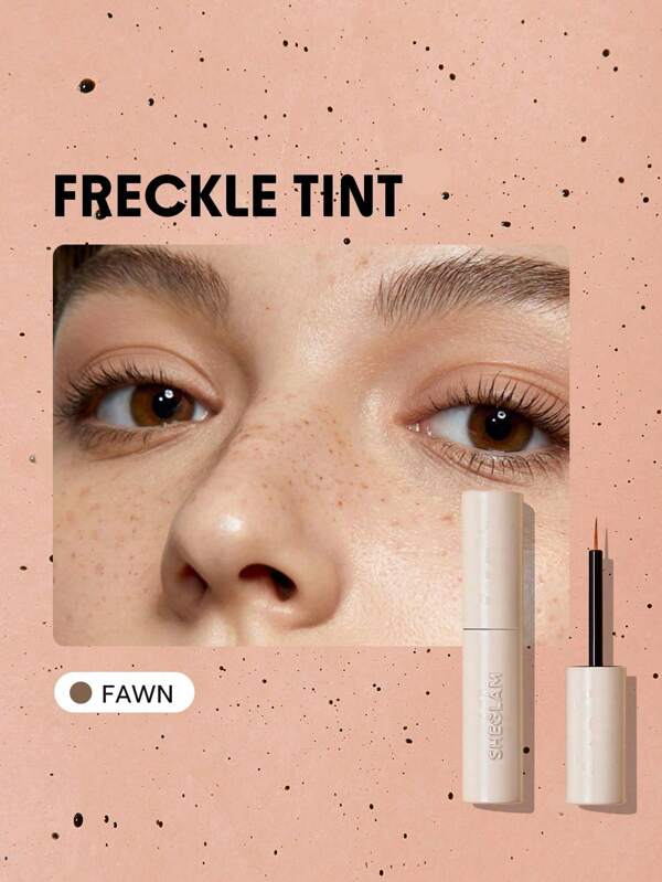 SHEGLAM Freck Please Freckle Tint-Fawn Smudge Tint Impermeabile Lunga Durata Naturale Multiuso Liquido Contorno Viso Liscio Trucco Natale Inverno Contorno & Abbronzante Lentiggini Marchio Bellezza Trucco Cosmetico Per Donne Ragazze Perfetto Per Autunno Inverno Ideale Per Y2K Elegante Moda Adatto Per Compleanno Natale Presente Festa Pronto Migliore Colore