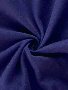 女童蕾丝芭蕾风格吊带背心，海军蓝和白色 - 藏蓝色 - 查看 6