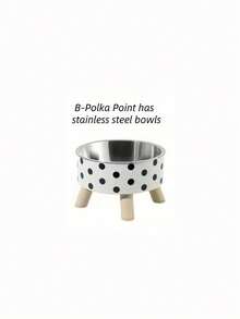PETSIN 1-Piece Premium Stainless Steel And Plastic Pet Bowl - White Checkered Design - Suitable For Cats - Easy To Install, Super Easy To Clean, Durable - Let Your Beloved Pet Enjoy Fun And Stylish Mealtimes! - Multicolor - View 14