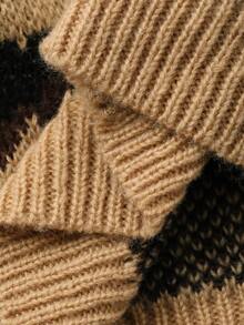 DAZY Infant/Toddler Girls' Allover Leopard Print Casual Cardigan, Spring/Autumn - Coffee Brown - View 7