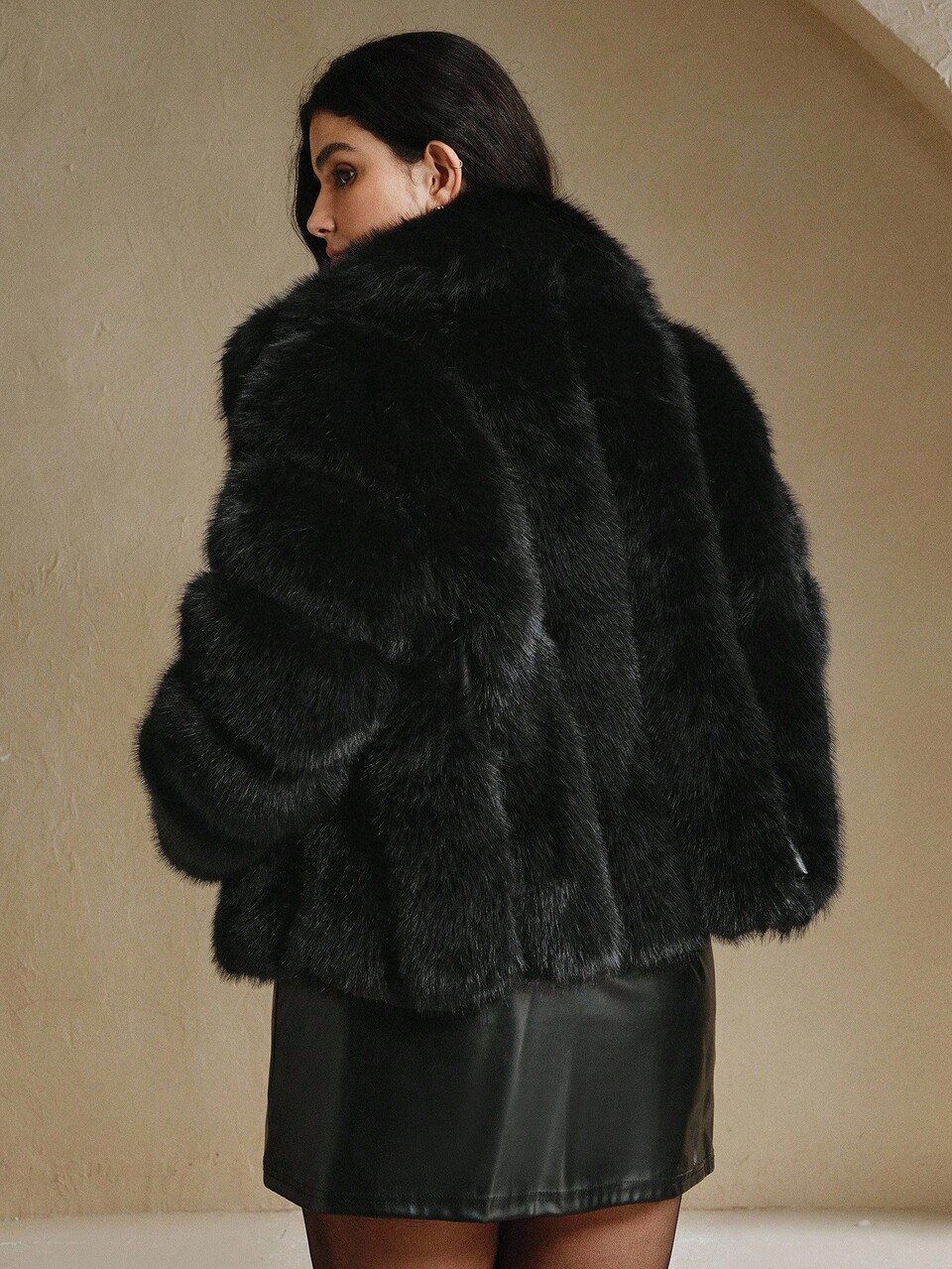 New Autumn/Winter Elegant Lady-Like Faux Fox Fur Coat, Fashion Outerwear For Women