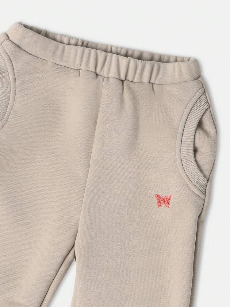 Bluza z logo motyla i elastycznymi spodniami typu jogger