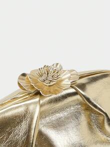 SHECARRY 女士手提包，时尚，优雅，派对 - 金色 - 查看 6