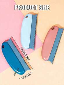 Zazumi Pet Hair Remover Brush, Pet Hair Detailer With Handle, Cat And Dog Hair Lint Remover Brush For Cleaning Cars Furniture Carpet Sofa Clothes Beds Couches,Mother's Day