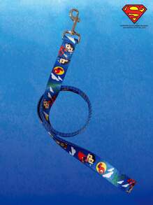 SUPERMAN X PETSIN 1pc Superbaby Cartoon Print Durable Dog Leash