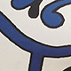 藍白色