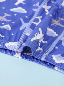 6件装 小男孩卡通汽车印花酷车时尚内裤 - 彩色 - 查看 8